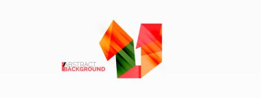 Soyut çizgi ve üçgen arkaplan. Yaratıcı geometrik soyut arkaplan. Duvar kağıdı, afiş, arkaplan veya iniş için iş şablonu