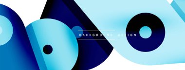 Minimum geometrik duvar kağıdı. Yaratıcı soyut arka plan. Duvar kağıdı arkaplanı ya da iniş sayfası için basit çizgiler ve daire kompozisyon vektör illüstrasyonu