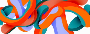 Yaratıcı geometrik duvar kağıdı. Sıvı dalga sıvısı arka planı şekillendirir. Duvar kağıdı, afiş, arkaplan veya iniş için tekno iş şablonu