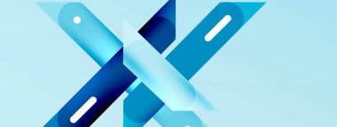 Arka plan dinamik çizgileri geometrik duvar kağıdı. Duvar kağıdı afişi ya da iniş sayfası için çizgili kompozisyon vektör illüstrasyonu