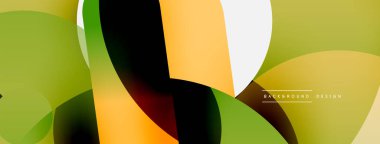 Soyut arkaplanı çember içine al. Duvar kağıdı afişi arkaplan kartı veya iniş sayfası için vektör illüstrasyonu