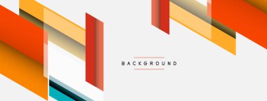 Geçmişi. Geometrik köşegen şekiller ve çizgiler soyut bileşim. Duvar kağıdı afişi veya iniş sayfası için vektör illüstrasyonu