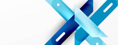 Arka plan dinamik çizgileri geometrik duvar kağıdı. Duvar kağıdı afişi ya da iniş sayfası için çizgili kompozisyon vektör illüstrasyonu