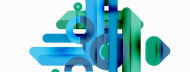 Çizgiler geometrik arkaplan. Çizgiler ve halkalar kompozisyon iş şablonu Duvar kağıdı, afiş, arkaplan veya iniş için