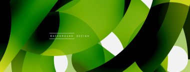 Soyut arkaplanı çember içine al. Duvar kağıdı afişi arkaplan kartı veya iniş sayfası için vektör illüstrasyonu