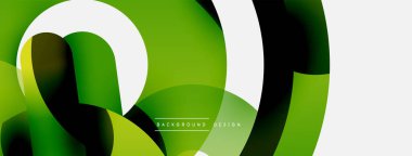 Soyut arkaplanı çember içine al. Duvar kağıdı afişi arkaplan kartı veya iniş sayfası için vektör illüstrasyonu