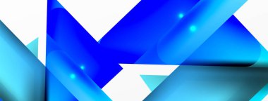 Dinamik 3d geometrik soyut arkaplan. Üçgenler ve diğer basit formlar. Duvar Kağıdı, Sancak, Arkaplan, Kart, Kitap İllüstrasyonu, İniş Sayfası