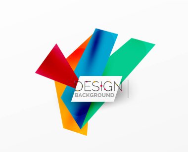 Arkaplan rengi soyut çakışan çizgiler. Duvar kağıdı afişi veya iniş sayfası için en düşük bileşim vektör ilüstrasyonuName