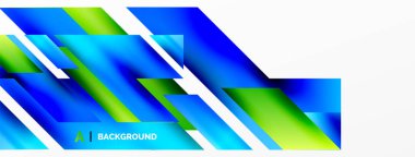 Modern trend minimalist soyut arka plan. Geometrik desen tasarımı, 3 boyutlu ve gölge efektleri. Vektör İllüstrasyonu