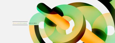 Soyut arkaplanı çember içine al. Duvar kağıdı afişi arkaplan kartı veya iniş sayfası için vektör illüstrasyonu