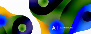 Akan geometrik şekiller, minimalist soyut arkaplanı oluşturur. Yuvarlak şekiller ve daireler. Yapay zeka teknolojisi, engelleme zinciri, iletişim için duvar kağıdı, 5G, bilim, iş