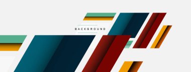 Geçmişi. Geometrik köşegen şekiller ve çizgiler soyut bileşim. Duvar kağıdı afişi veya iniş sayfası için vektör illüstrasyonu