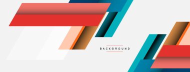 Geçmişi. Geometrik köşegen şekiller ve çizgiler soyut bileşim. Duvar kağıdı afişi veya iniş sayfası için vektör illüstrasyonu