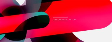 Soyut arkaplanı çember içine al. Duvar kağıdı afişi arkaplan kartı veya iniş sayfası için vektör illüstrasyonu