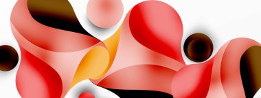 Akan geometrik şekiller, minimalist soyut arkaplanı oluşturur. Yuvarlak şekiller ve daireler. Yapay zeka teknolojisi, engelleme zinciri, iletişim için duvar kağıdı, 5G, bilim, iş