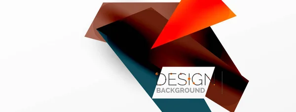 Achtergrond Abstracte Overlappende Vormen Minimale Samenstelling Vector Illustratie Voor Behang — Stockvector