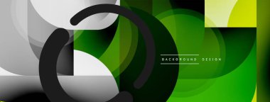 Geometrik asgari duvar kağıdı. Geometrik şekiller. Duvar kağıdı afişi veya iniş sayfası için vektör illüstrasyonu