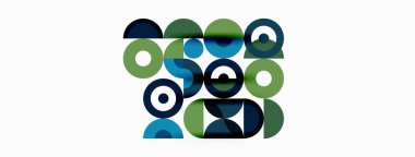 Temiz bir çember arka planı. Duvar kağıdı, pankart, arkaplan veya iniş için renkli şablon