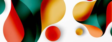 Akan geometrik şekiller, minimalist soyut arkaplanı oluşturur. Yuvarlak şekiller ve daireler. Yapay zeka teknolojisi, engelleme zinciri, iletişim için duvar kağıdı, 5G, bilim, iş