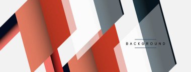 Geçmişi. Geometrik köşegen şekiller ve çizgiler soyut bileşim. Duvar kağıdı afişi veya iniş sayfası için vektör illüstrasyonu