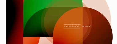 Geometrik asgari duvar kağıdı. Geometrik şekiller. Duvar kağıdı afişi veya iniş sayfası için vektör illüstrasyonu