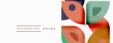 Çizgiler, kareler, daireler ve üçgenler. Duvar kağıdı, pankart, arkaplan, sunum veya iniş sayfası için Geometrik soyut arkaplan