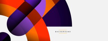 Moda şekilleri, renk minimal tasarım bileşimi, duvar kağıdı afişi veya iniş sayfası için çizgiler ve gölgeler