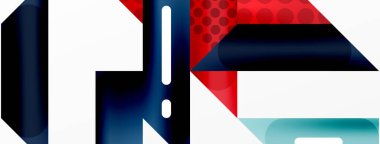 Arka planda minimum geometrik bileşim. Duvar kağıdı afişi veya iniş sayfası için satır tasarımı vektör illüstrasyonuName