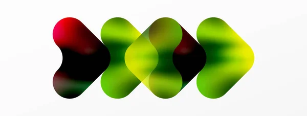 Formes Rondes Cercle Géométrique Fond Abstrait Illustration Vectorielle Pour Papier — Image vectorielle