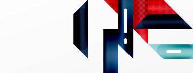 Arka planda minimum geometrik bileşim. Duvar kağıdı afişi veya iniş sayfası için satır tasarımı vektör illüstrasyonuName