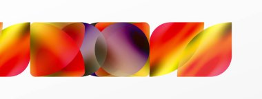 Saydam efektler geometrik soyut arkaplan. Minimalist duvar kağıdı, afiş, arkaplan veya iniş