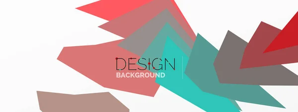 Fondo Formas Geométricas Creativas Composición Con Efecto Degradado Fondos Pantalla — Vector de stock