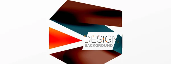 Achtergrond Kleur Abstracte Overlappende Lijnen Minimale Samenstelling Vector Illustratie Voor — Stockvector