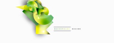 Minimum geometrik soyut arkaplan. İlkel şekiller kompozisyon arkaplanı. Duvar kağıdı, afiş, arkaplan veya iniş için moda tekno iş şablonu