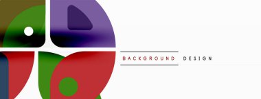 Çizgiler, kareler, daireler ve üçgenler. Duvar kağıdı, pankart, arkaplan, sunum veya iniş sayfası için Geometrik soyut arkaplan