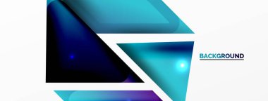 Soyut arkaplan. Basit renk geometrik şekiller, 3d etkisi, ışıklar ve gölgeler. Duvar Kağıdı, Sancak, Arkaplan, Kart, Kitap İllüstrasyonu, İniş Sayfası