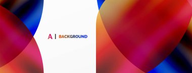 Saydam efektler geometrik soyut arkaplan. Minimalist duvar kağıdı, afiş, arkaplan veya iniş