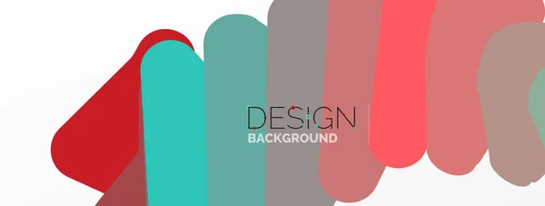 Fondo Formas Geométricas Creativas Composición Con Efecto Degradado Fondos Pantalla — Vector de stock