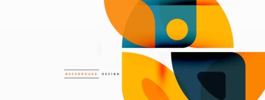 Çizgiler, kareler, daireler ve üçgenler. Duvar kağıdı, pankart, arkaplan, sunum veya iniş sayfası için Geometrik soyut arkaplan