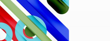 Çizgiler geometrik arkaplan. Çizgiler ve halkalar kompozisyon iş şablonu Duvar kağıdı, afiş, arkaplan veya iniş için