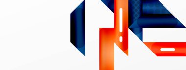 Arka planda minimum geometrik bileşim. Duvar kağıdı afişi veya iniş sayfası için satır tasarımı vektör illüstrasyonuName