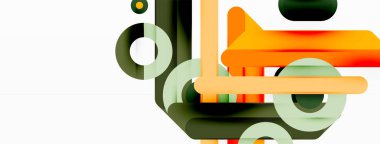 Çizgiler geometrik arkaplan. Çizgiler ve halkalar kompozisyon iş şablonu Duvar kağıdı, afiş, arkaplan veya iniş için