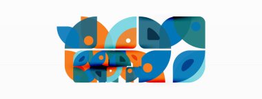 Çizgiler, kareler, daireler ve üçgenler. Duvar kağıdı, pankart, arkaplan, sunum veya iniş sayfası için Geometrik soyut arkaplan