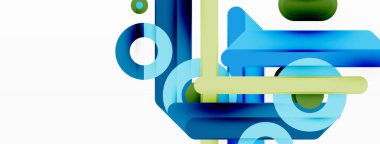 Yaratıcı geometrik duvar kağıdı. Küçük çizgiler ve çember arkaplanı