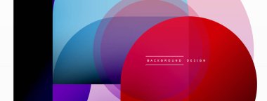 Geometrik asgari duvar kağıdı. Geometrik şekiller. Duvar kağıdı afişi veya iniş sayfası için vektör illüstrasyonu