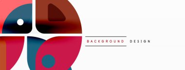 Çizgiler, kareler, daireler ve üçgenler. Duvar kağıdı, pankart, arkaplan, sunum veya iniş sayfası için Geometrik soyut arkaplan