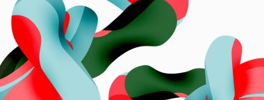 Yaratıcı geometrik duvar kağıdı. Sıçrama şekilleri kompozisyon arkaplanı. Duvar kağıdı, afiş, arkaplan veya iniş için tekno iş şablonu