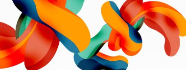 Yaratıcı geometrik duvar kağıdı. Sıçrama şekilleri kompozisyon arkaplanı. Duvar kağıdı, afiş, arkaplan veya iniş için tekno iş şablonu