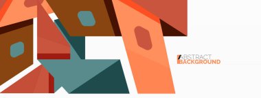 Yaratıcı geometrik duvar kağıdı. Soyut kurdele biçimi kompozisyonu. Duvar kağıdı, afiş, arkaplan veya iniş için tekno iş şablonu