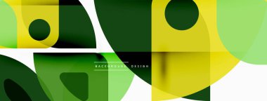 Çizgiler, kareler, daireler ve üçgenler. Duvar kağıdı, pankart, arkaplan, sunum veya iniş sayfası için Geometrik soyut arkaplan